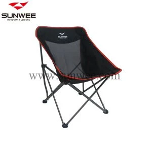 Breathable Mesh Back Quad Camping Chair